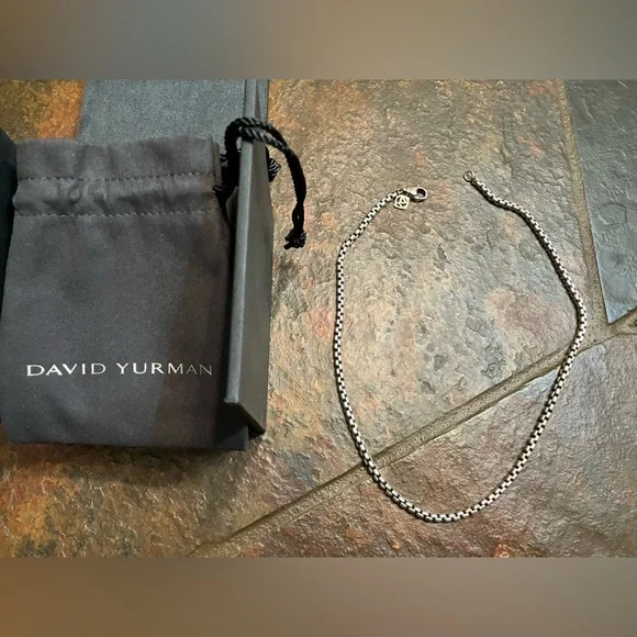 David Yurman Sterling Silver Chain - Picture 4 of 9